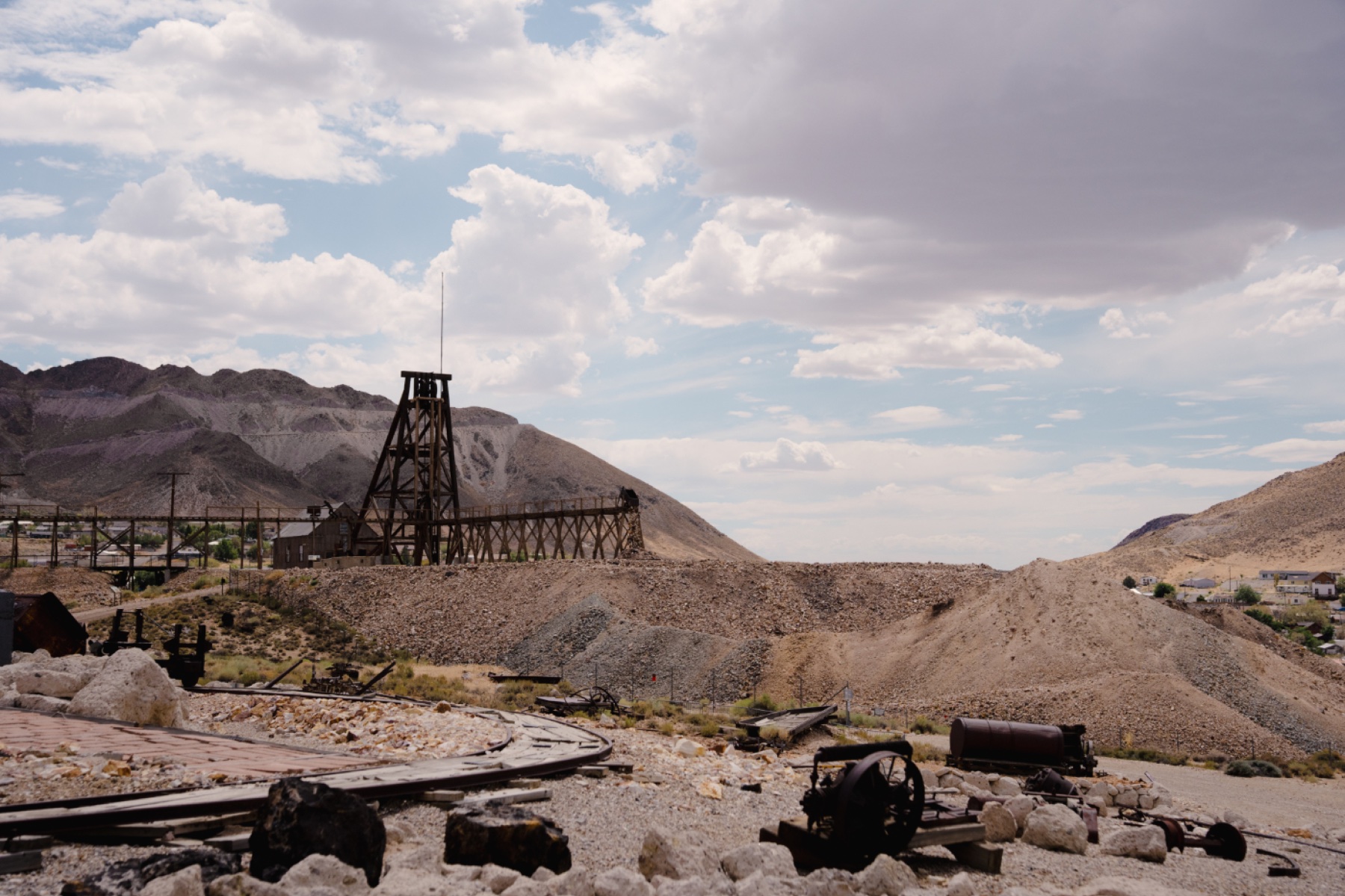 Historic headframe