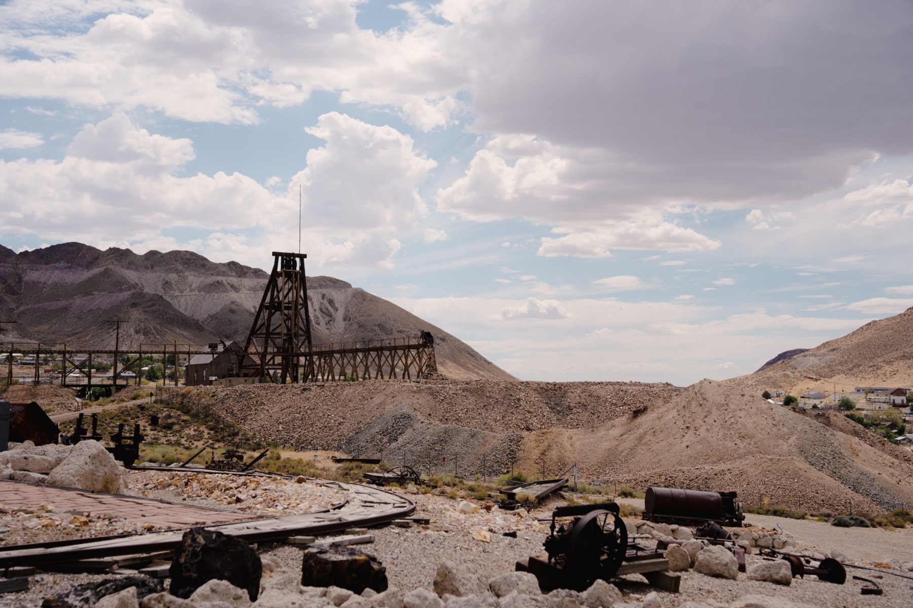 Historic headframe